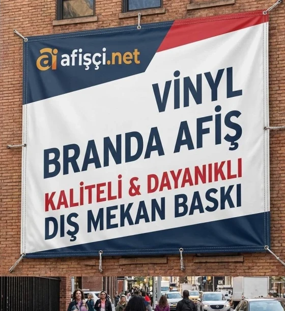 270Gr. Vinyl Branda Afiş - Dijital Baskıcı